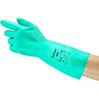 Ansell AlphaTec 37-675 Guantes de Nitrilo Resistentes a Productos Químicos- Sectores Industrial- Químico- Alimentario…